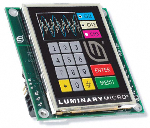 Texas Instruments offers an intelligent touch display Texas Instruments intelligent touch display module